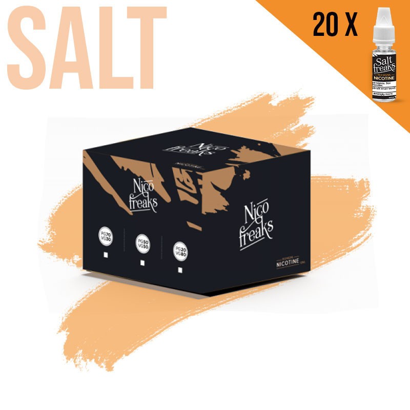Booster sels de nicotine 20 mg Le Boost Salt 50PG/50VG Vaponaute
