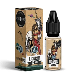 E-Liquide Licorne Astrale Curieux sel de nicotine