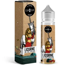 E-Liquide Licorne Astrale Curieux 50ml 00mg