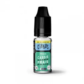 E-liquide Cassis Frais Sel de Nicotine Cirkus