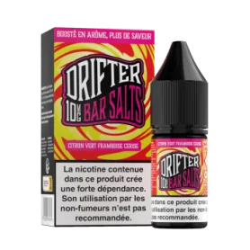 E-Liquide Citron Vert Framboise Sel de nicotine Bar Salts Drifter