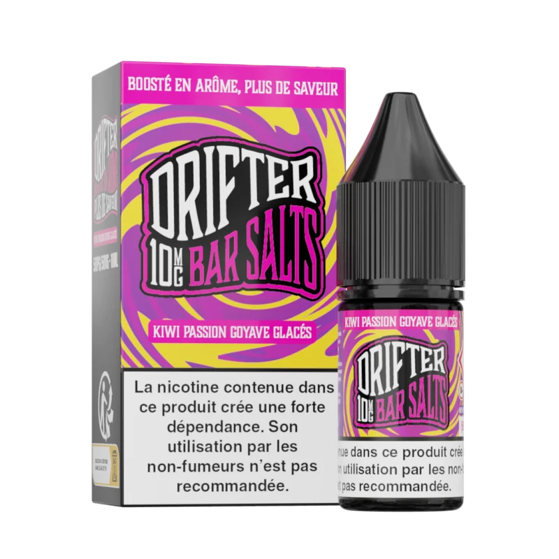 E-Liquide Kiwi Passion Goyave Glaces Bar Salts Drifter