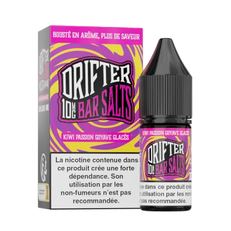 E-Liquide Kiwi Passion Goyave Glaces Bar Salts Drifter