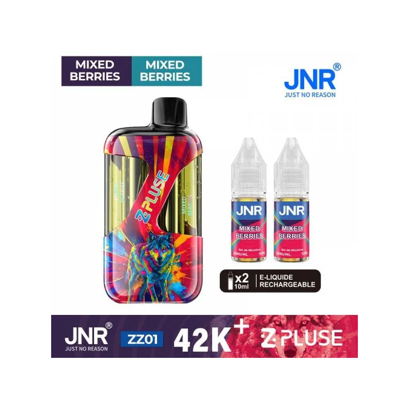 Zpluse 42K - JNR Mixed Berries Fruits rouges